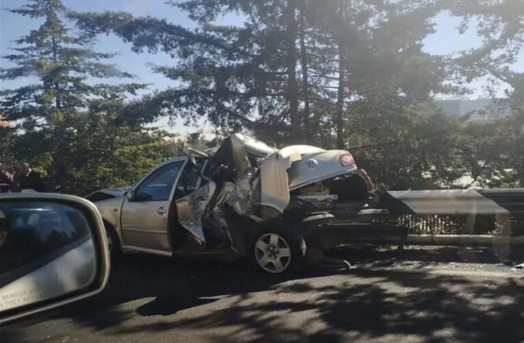 10 lesionados por carambola en Santa Fe