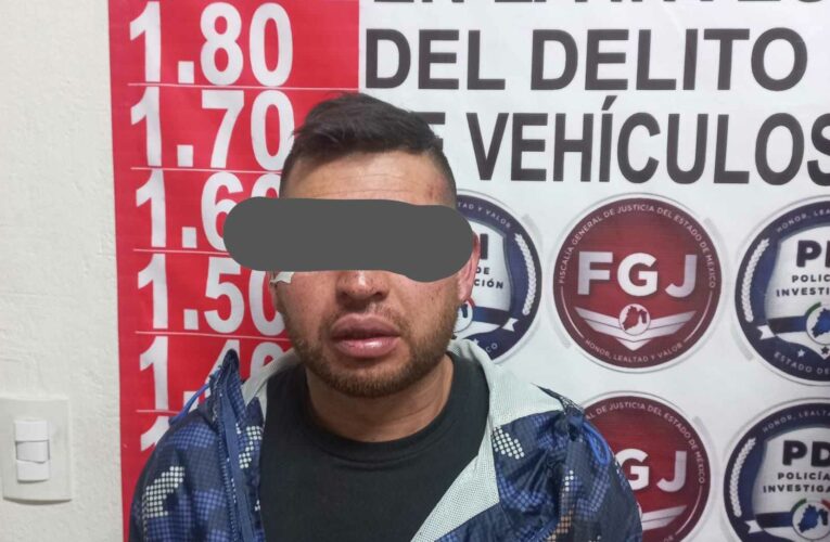 Detienen a tres por robo con violencia en Naucalpan