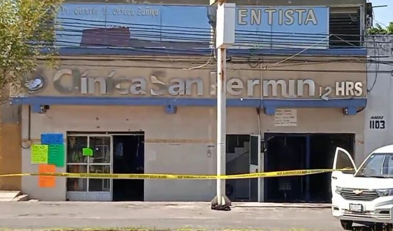 Atacan clínica San Fermín a balazos e incendian el hospital en Celaya Gto.