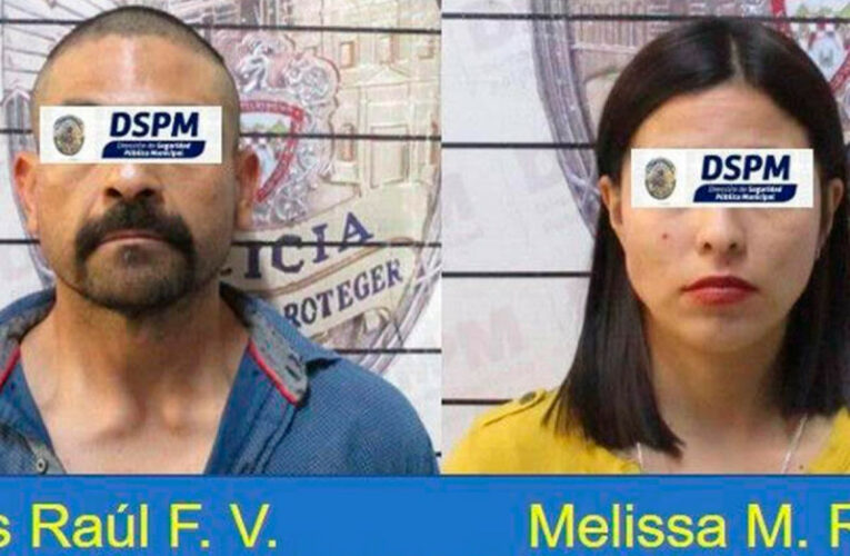 Pareja transportaba torso de una mujer en auto robado