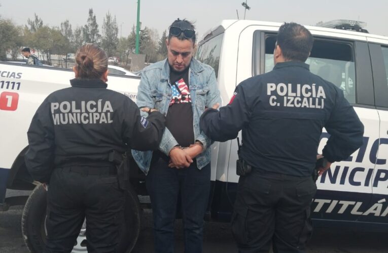 Policía de Cuatitlán Izcalli detiene a Ken Omar “N” presunto asesino de vendedor ambulante