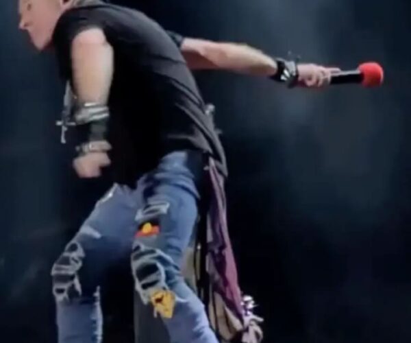 Fan de Guns n´ Roses recibió un microfonazo
