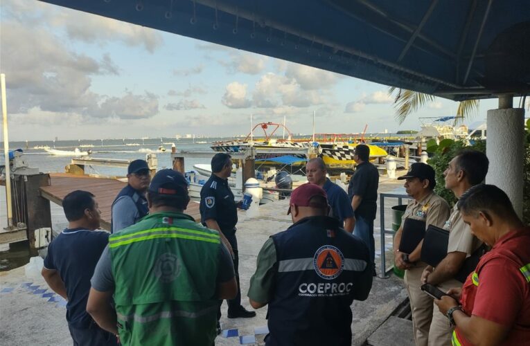 4 pescadores ahogados en Cancún