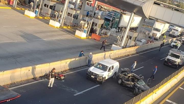 Accidente en la autopista México-Acapulco provoca demoras