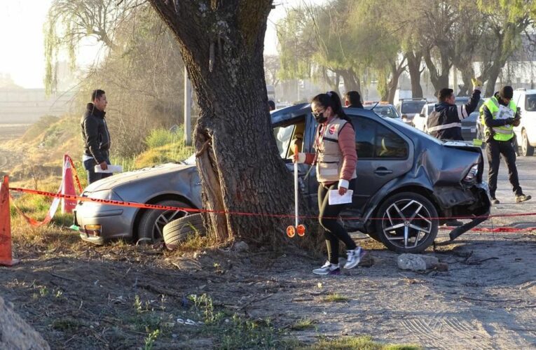 Fallece hombre en accidente automovilistico en Mexicaltzingo