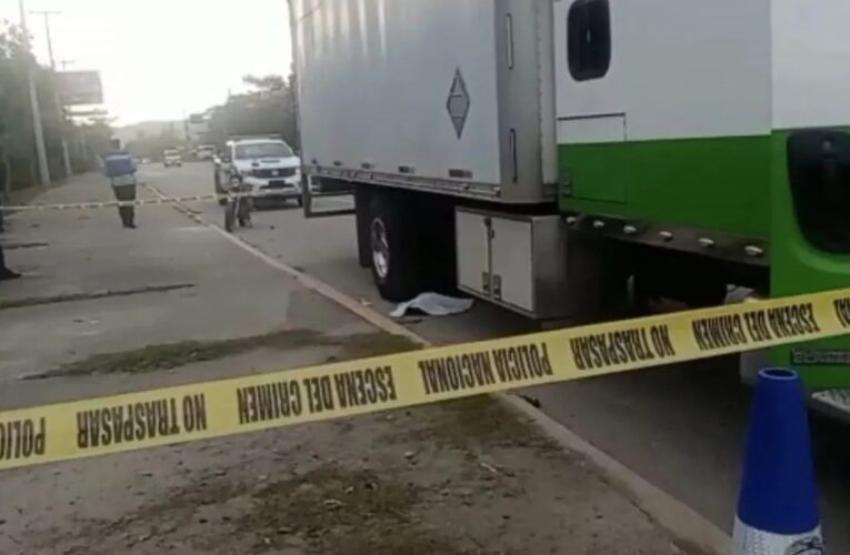 Bebé muere tras ser atropellada por camión en Honduras