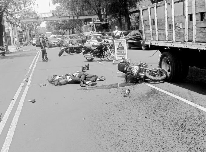 Tlalpan: Muere trágicamente pareja en accidente de moto