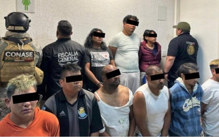 Un menor y ocho adultos fueron detenidos por homicidio en Chimalhuacán
