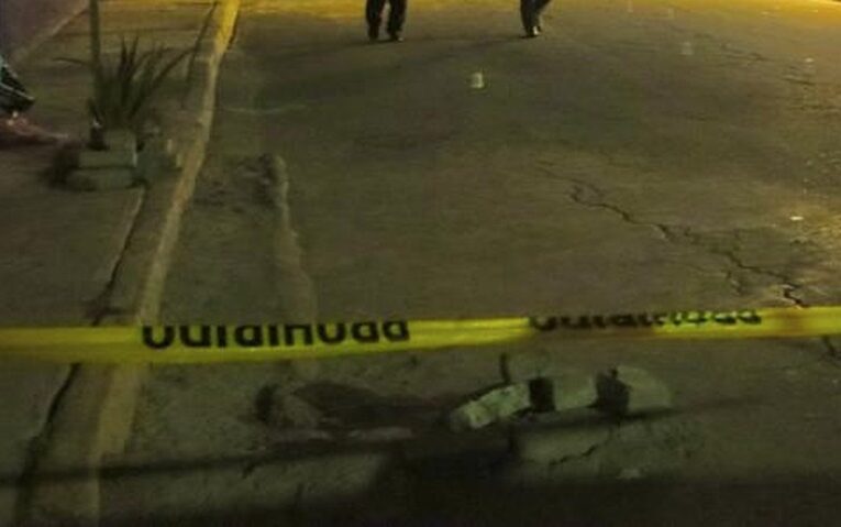 Dos balaceados en las calles de Valle de Chalco, uno murió