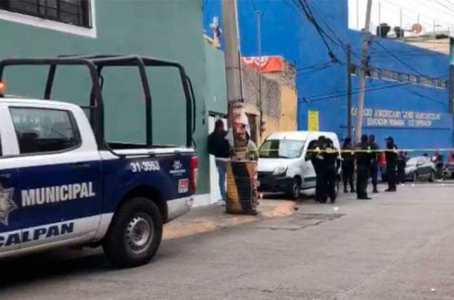 Empleado de marketing baleado afuera de su domicilio en Naucalpan