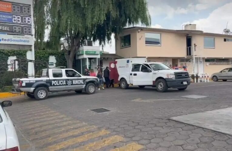 Fallecimiento de un hombre en un cajero automatico en Zinacantepec