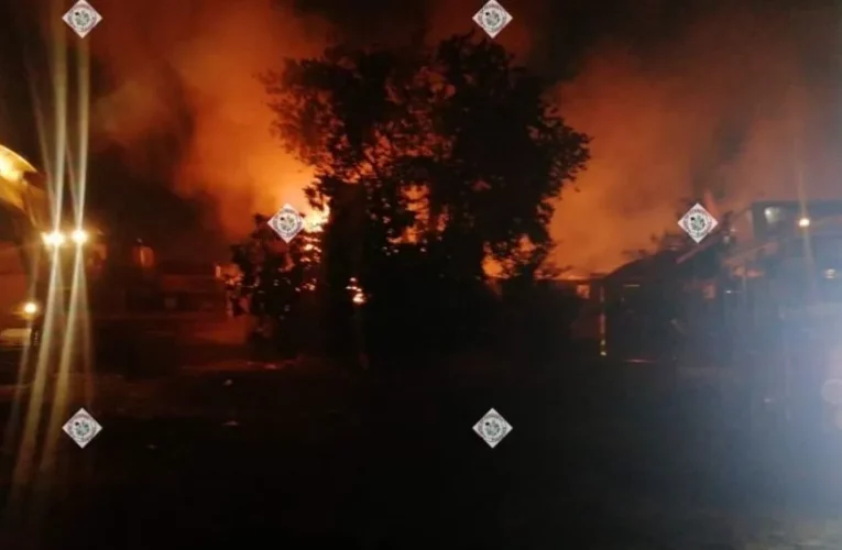 Explota polvorín en Zumpango