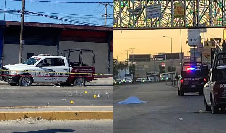 Cuatro muertos y tres policías heridos en bar Pinochos de Amozoc Puebla-Tehuacán