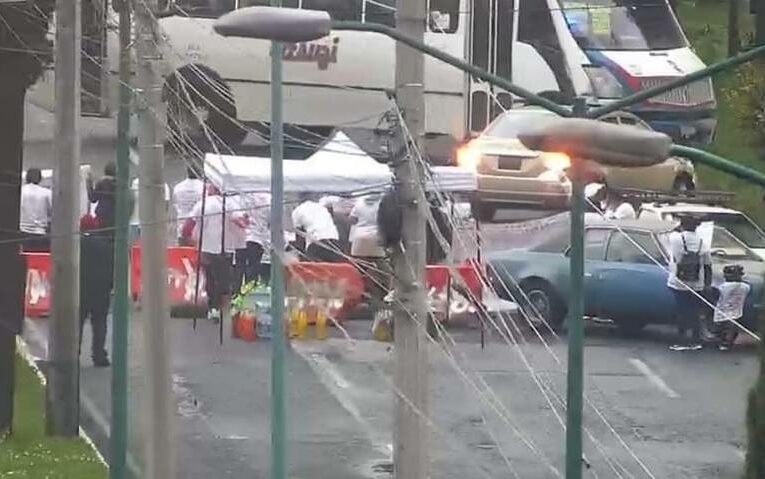 Granaderos Retiran Bloqueo de Boulevard Puerto Aéreo en Toluca