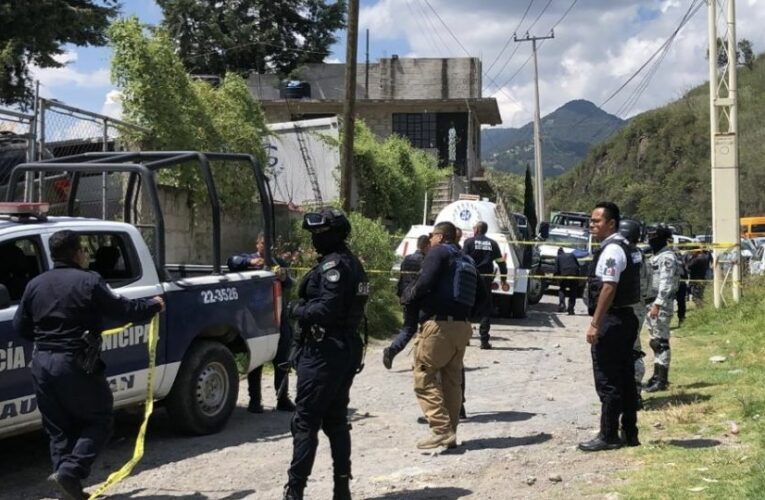 Tres gaseros liquidados en carretera Naucalpan-Toluca