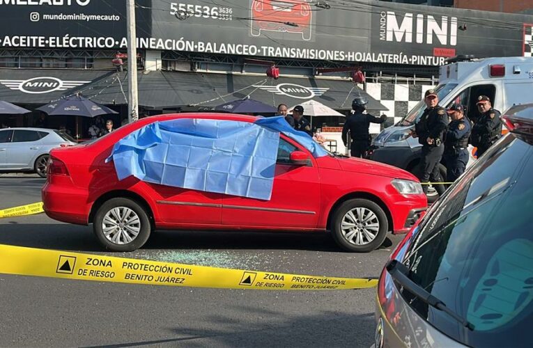 Asesinan a balazos a conductor sobre avenida Universidad