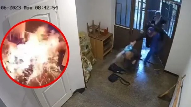 Un Hombre golpea y quema a su tía por no ayudarle a conseguir trabajo (VÍDEO)