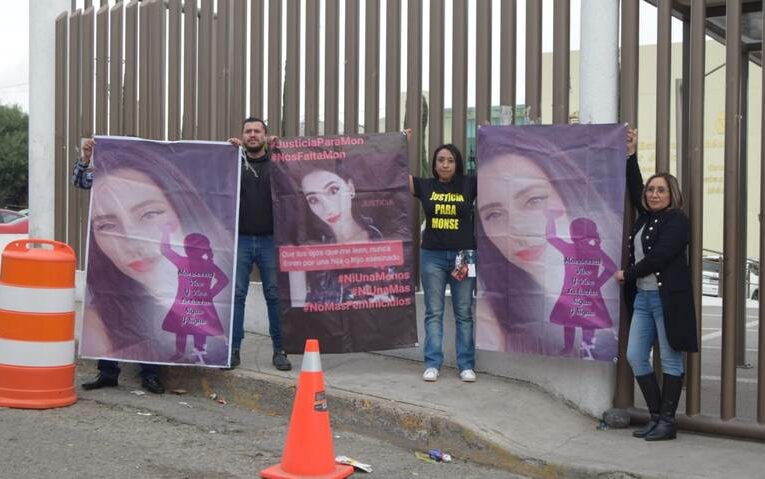 Exigen Justicia para Monserrat Mejía Rangel