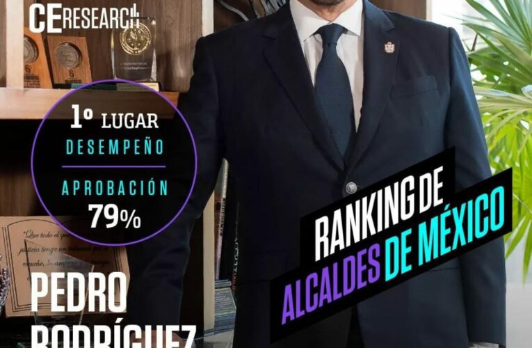 Alcalde de Atizapán de Zaragoza, Pedro Villegas, líder en el Ranking de Alcaldes de diciembre 2023