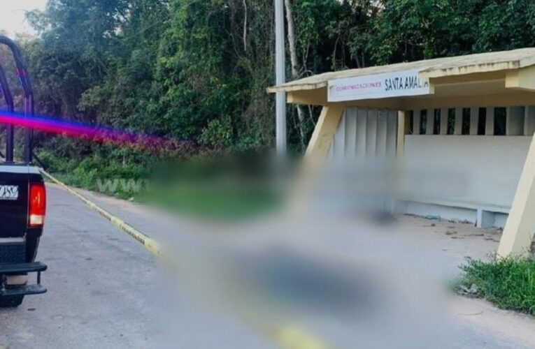 Abandonan dos cuerpos en la carretera Felipe Carrillo Tulum