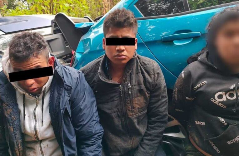 Desmantelan Presunta Banda de Extorsionadores en Tenancingo, Estado de México