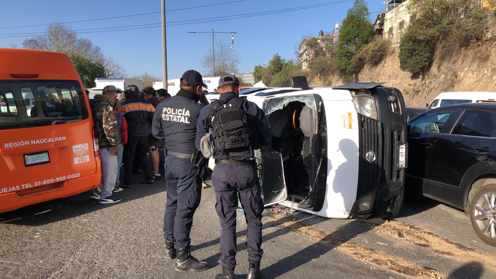 Accidente en Naucalpan