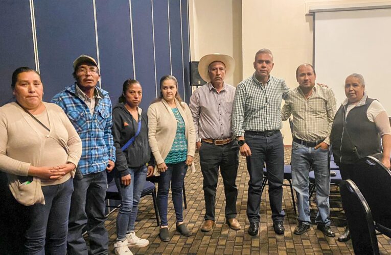 Fernando Vilchis y habitantes de Texcaltitlán exigen a la FGJEM localizar a desaparecidos por el crimen organizado