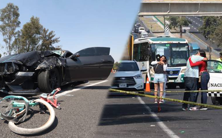 Matan a ciclista en la carretera México-Pachuca