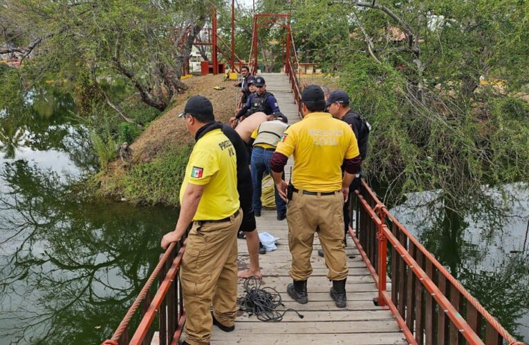 Joven desaparece tras lanzarse a laguna: búsqueda en curso