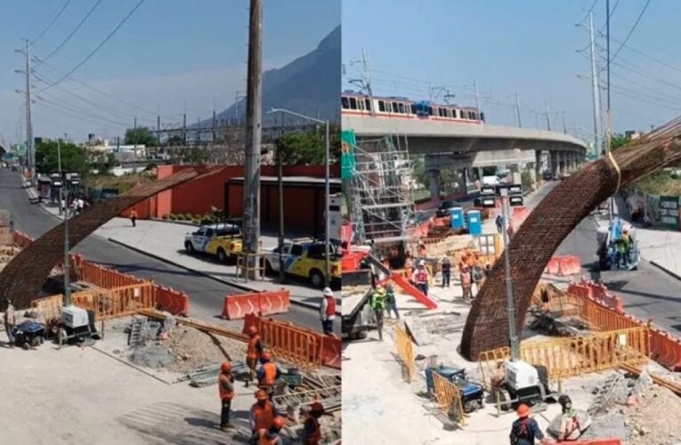 Colapso de Línea 6 del Metro en Monterrey