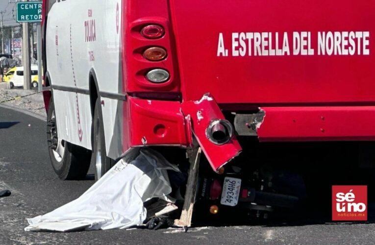 Accidente en la Toluca – Naucalpan acaba con la vida de un biker