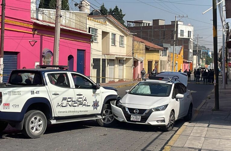 Hijo del Candidato Óscar Ruiz Díaz Herido de Bala en Metepec