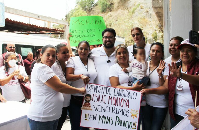 LAS MUJERES Y MADRES NAUCALPENSES CUENTAN CON ISAAC MONTOYA COMO ALIADO PARA EL BIENESTAR DEL MUNICIPIO