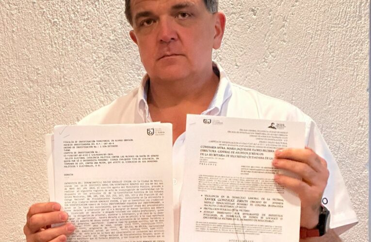 Xavier González Zrión, candidato a diputado, solicita seguridad tras amenazas de muerte