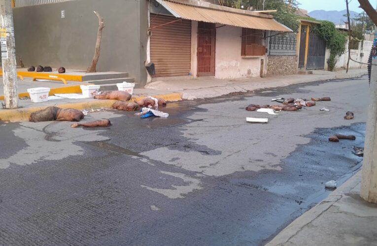 Abandonan cuatro cuerpos desmembrados en Acapulco