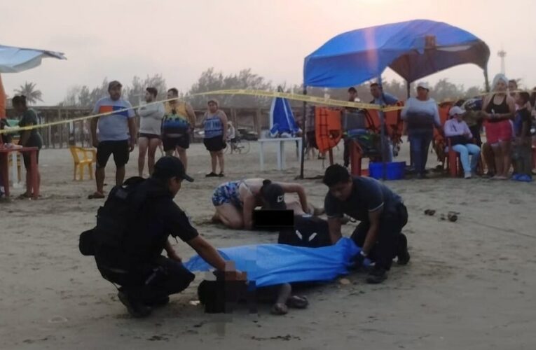 Turistas mexiquenses mueren ahogados en playa de Veracruz