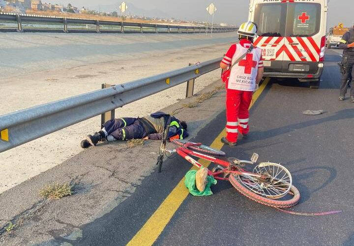 Ciclista Fallece Trágicamente en el Circuito Exterior Mexiquense