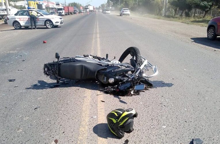 Motociclistas son atropelladas en la AV Pagés Llergo en Villahermosa