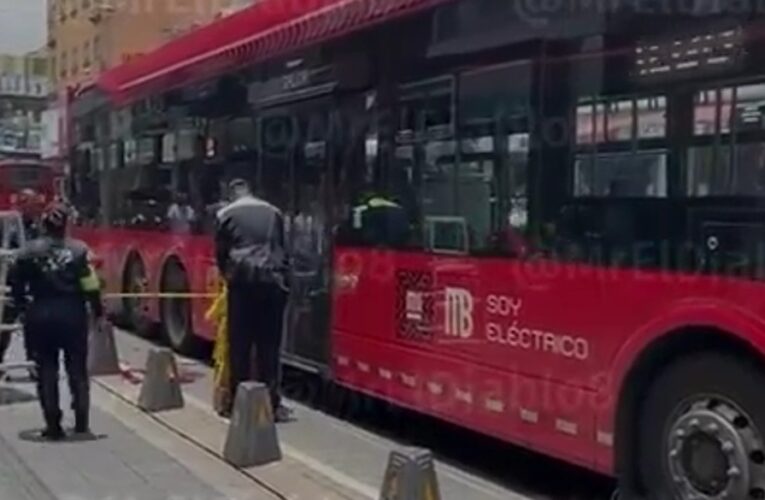 CDMX: accidente en la Línea 4 del Metrobús deja un muerto