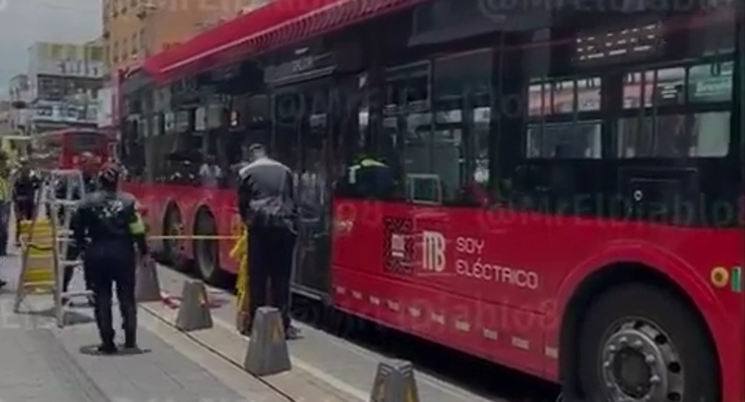 CDMX: accidente en la Línea 4 del Metrobús deja un muerto