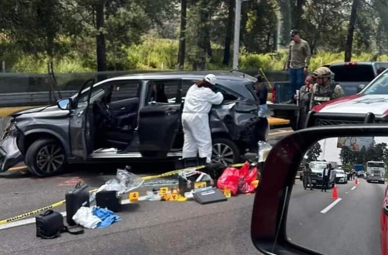 Asesinan a mujer en la autopista México-Puebla a la altura de Tlahuapan