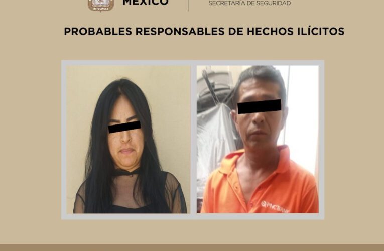 EN DOS ACCIONES DISTINTAS, SECRETARÍA DE SEGURIDAD DEL ESTADO DE MÉXICO ASEGURA VEHÍCULOS CON REPORTE DE ROBO