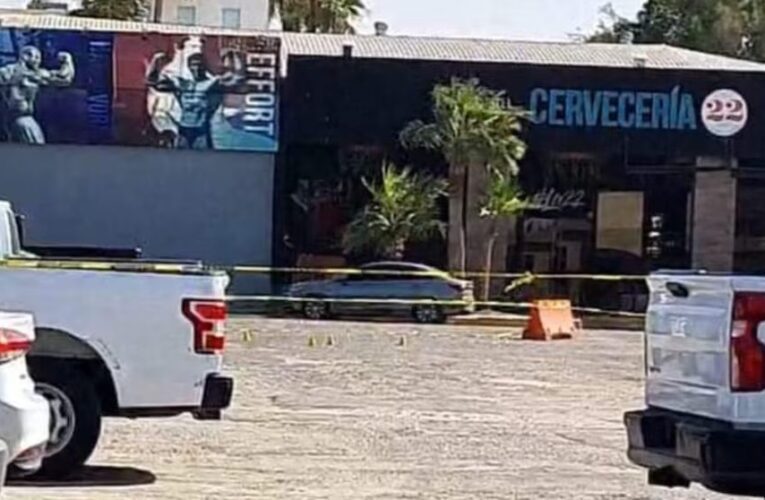 Asesinan al hijo del empresario Raúl Valenzuela en zona comercial de Mexicali