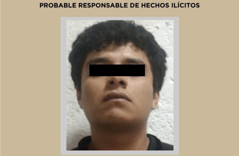 POR ROBO A CASA HABITACIÓN SECRETARÍA DE SEGURIDAD DEL EDOMEX DETIENE A PROBABLE RESPONSABLE