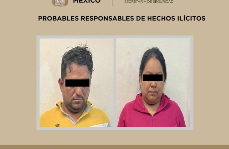 SECRETARÍA DE SEGURIDAD DEL ESTADO DE MÉXICO ASEGURA VEHÍCULO PROBABLEMENTE INVOLUCRADO EN UN ROBO CON VIOLENCIA