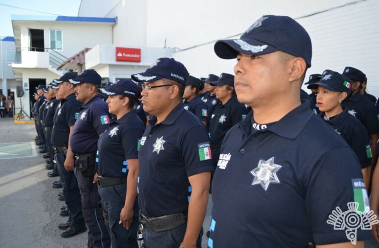 17,500 elementos efectivos de la Policía Auxiliar para la seguridad del EdoMex