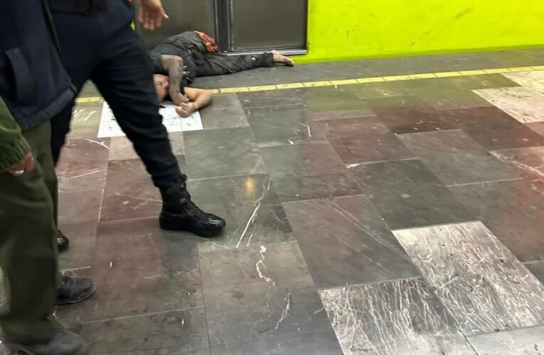 Línea 7 del Metro: hombre se arroja a las vías, estación Tacubaya 