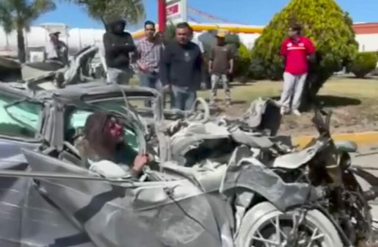 (Video) Accidente fatal en la México-Pachuca: un hombre muerto, acompañante sobrevive