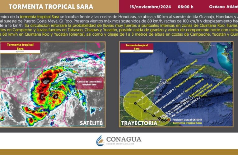 CNPC hace un llamado a aplicar medidas preventivas por intensas lluvias que origina la tormenta tropical Sara