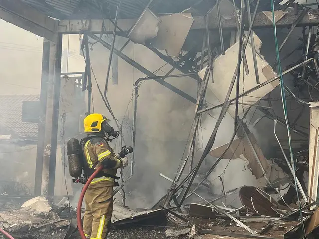 (Video) Avión cae en Brasil; mueren al menos nueve